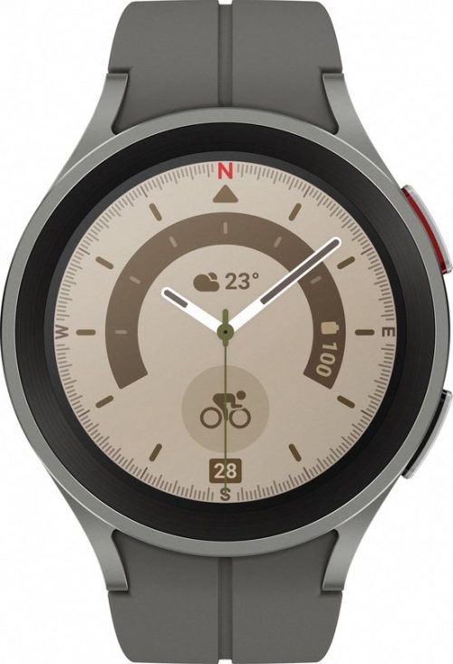 Samsung Galaxy Watch5 Pro - Smartwatch - 45 mm - LTE/5G - Titanium
