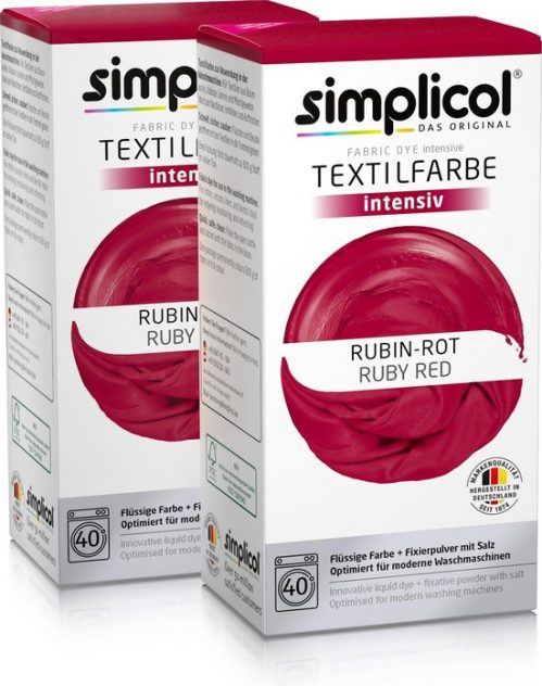 Simplicol Textielverf Intens - Wasmachine Textielverf - Verschillende kleuren
