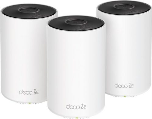 TP-Link Deco XE75 - Mesh WiFi - Tri-band - Wifi 6E - 5400Mbps - 3-pack - 2022