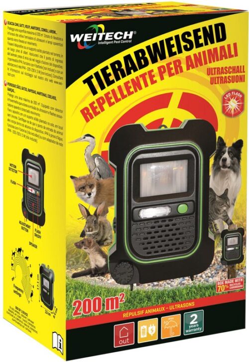 Weitech Garden Protector 4 (200 m², batterijen of netstroom)
