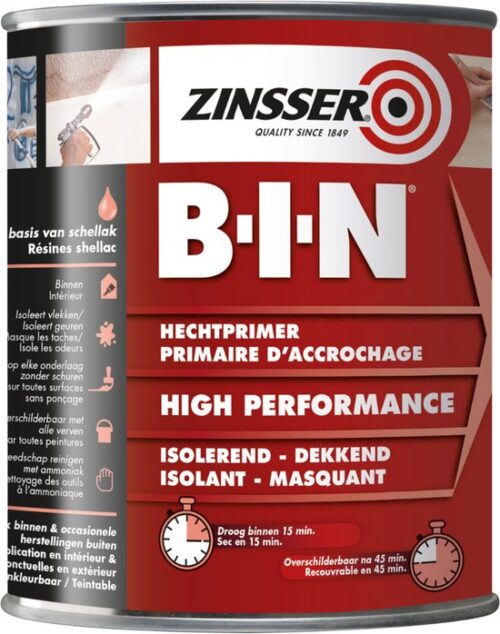 Zinsser B-I-N vlekkendekkende primer 1 liter